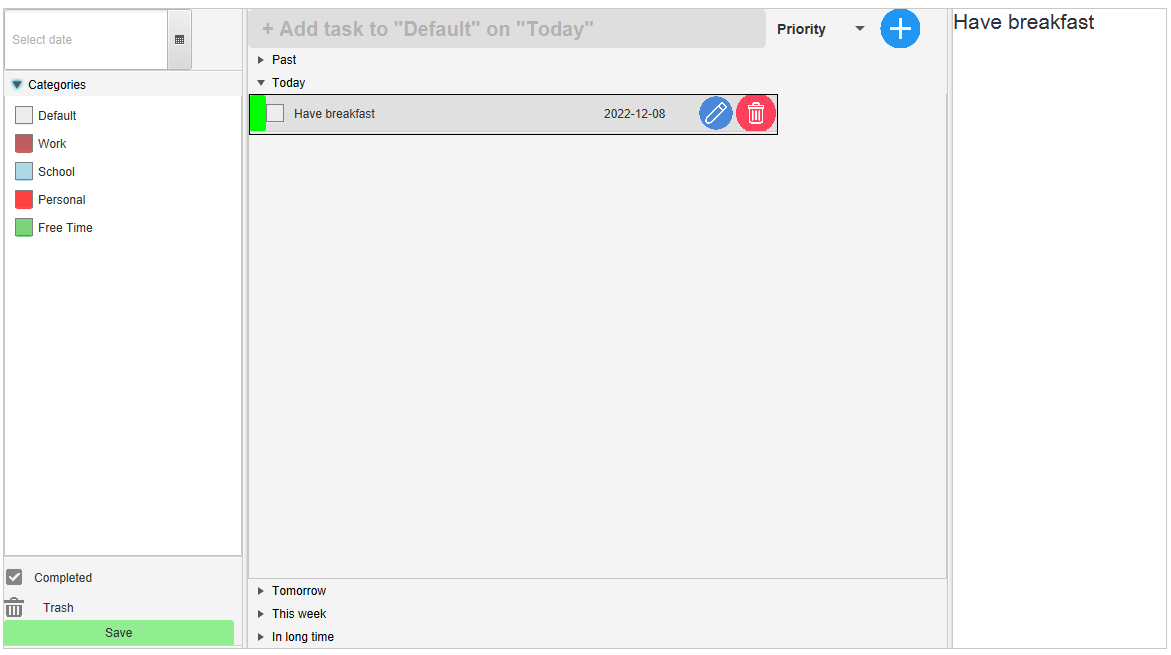 Manage daily, weekly, and monthly tasks effortlessly with our powerful overview feature!