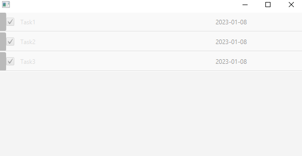 A Glimpse into Completed Tasks